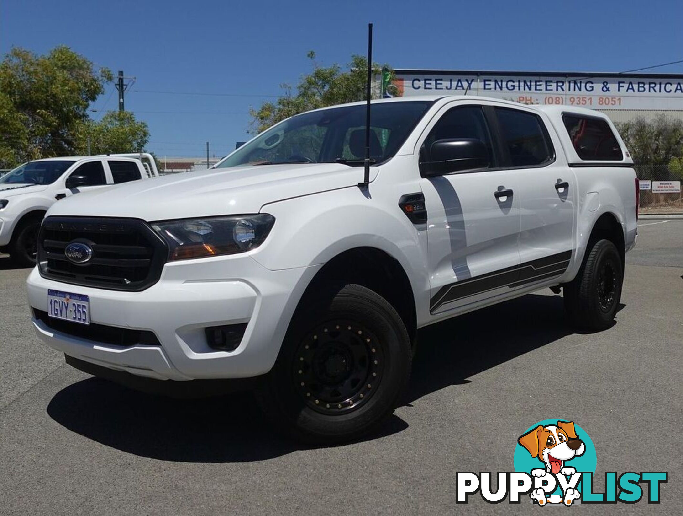 2019 FORD RANGER XL HI-RIDER PX MKIII UTILITY