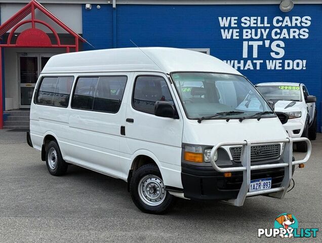 2001 TOYOTA HIACE COMMUTER LH184R BUS