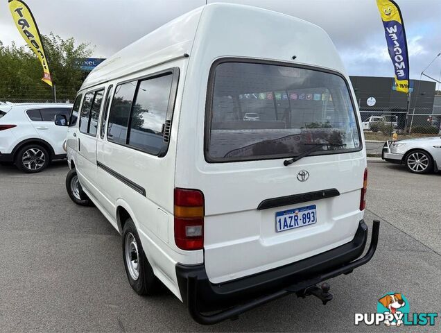 2001 TOYOTA HIACE COMMUTER LH184R BUS