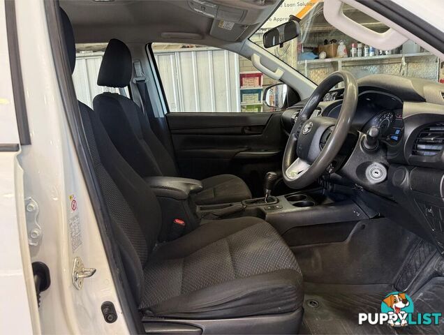 2019 TOYOTA HILUX WORKMATE TGN121R UTILITY