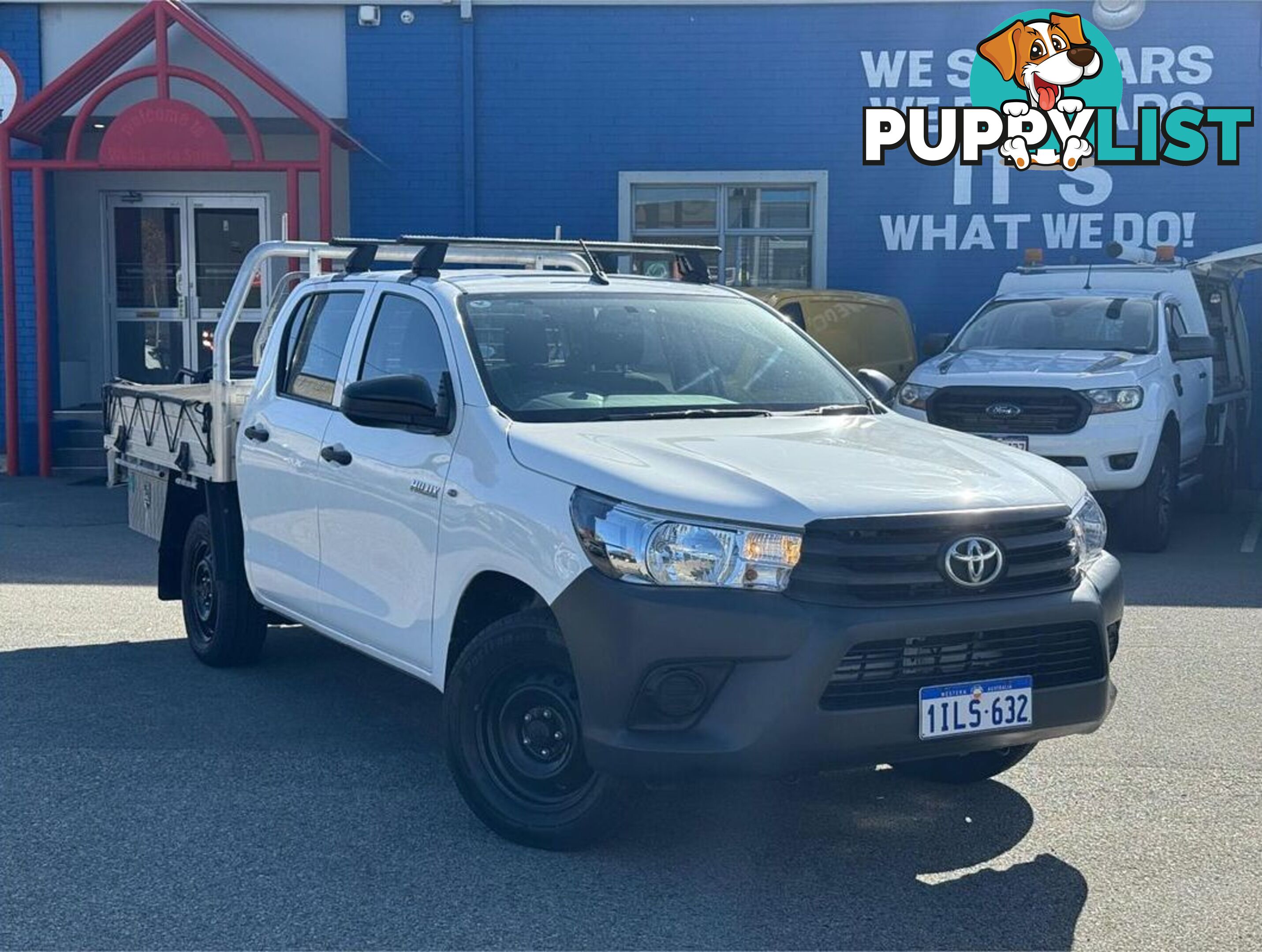 2019 TOYOTA HILUX WORKMATE TGN121R UTILITY