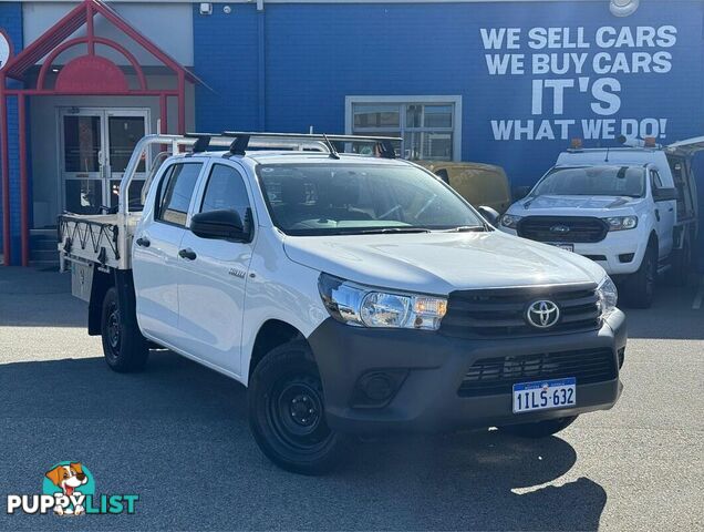 2019 TOYOTA HILUX WORKMATE TGN121R UTILITY
