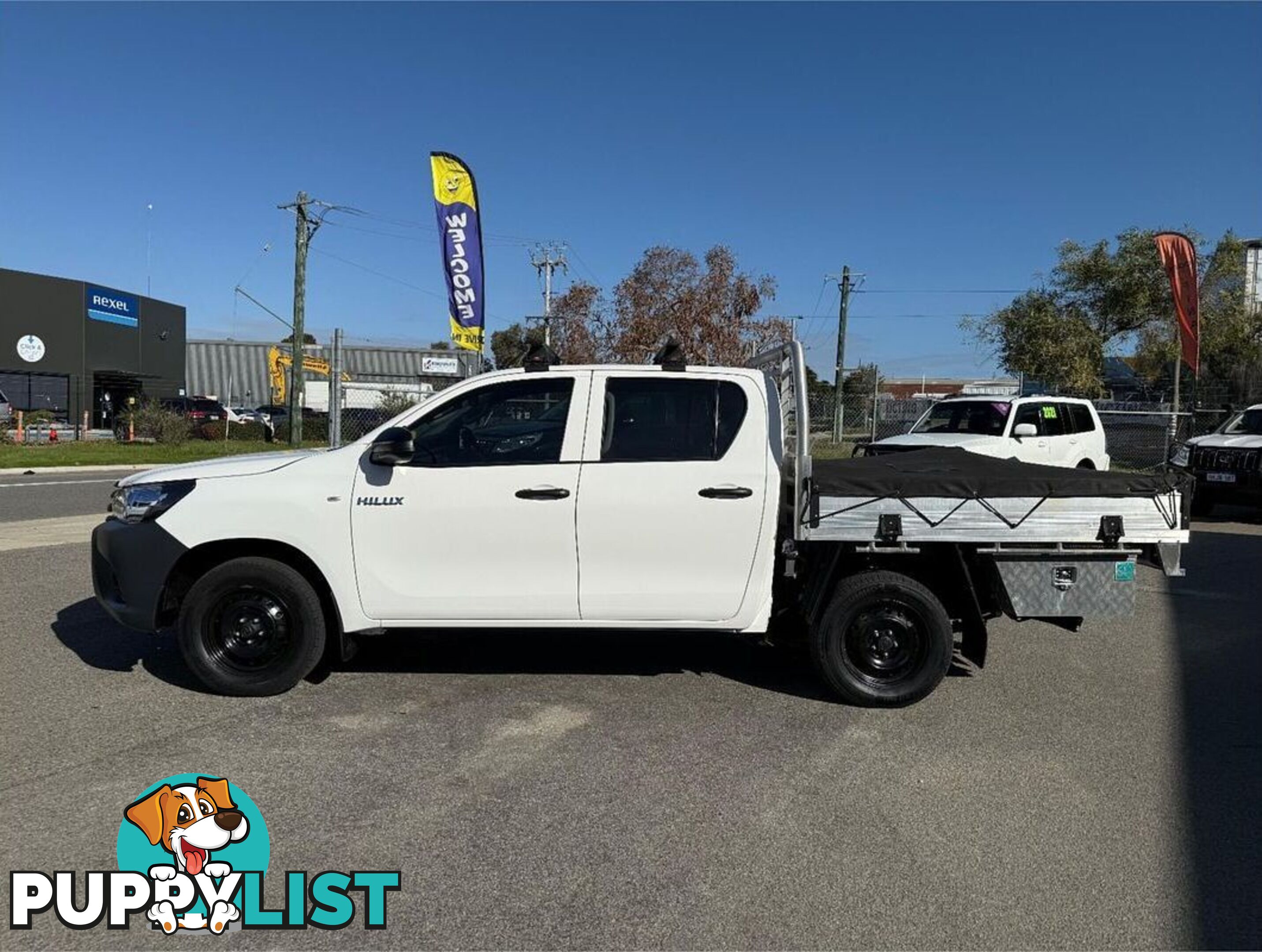 2019 TOYOTA HILUX WORKMATE TGN121R UTILITY