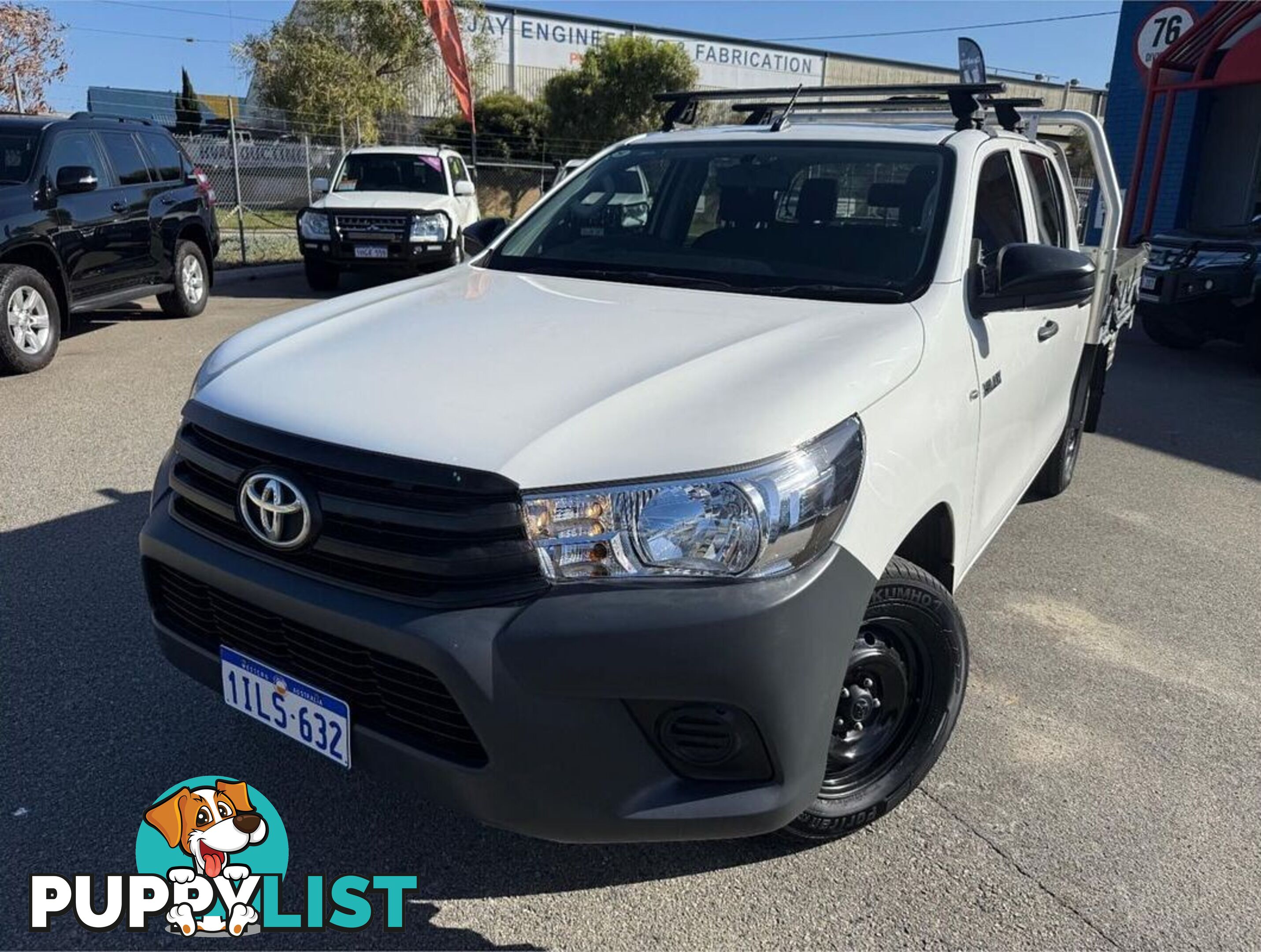 2019 TOYOTA HILUX WORKMATE TGN121R UTILITY