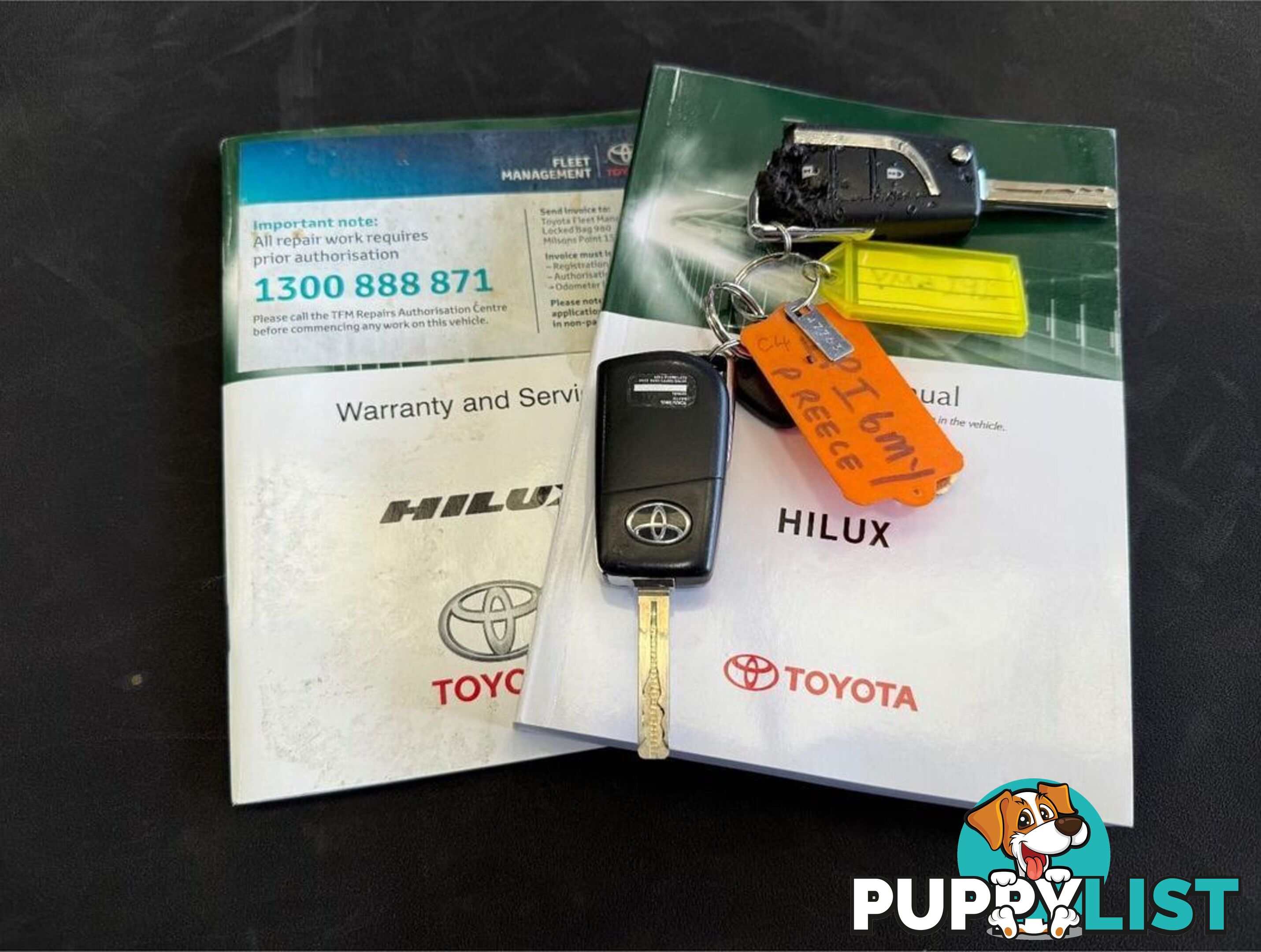 2019 TOYOTA HILUX WORKMATE TGN121R UTILITY
