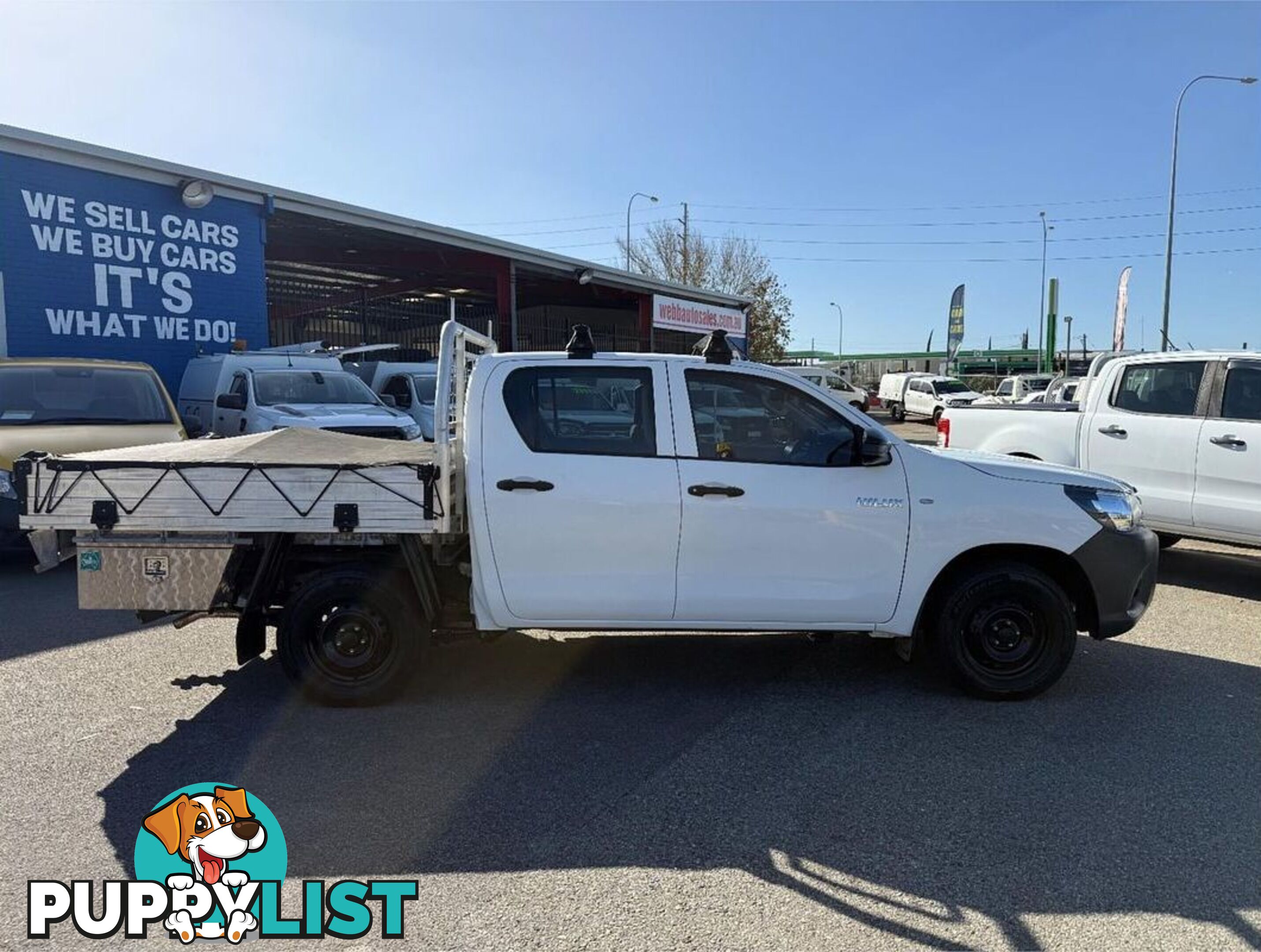 2019 TOYOTA HILUX WORKMATE TGN121R UTILITY