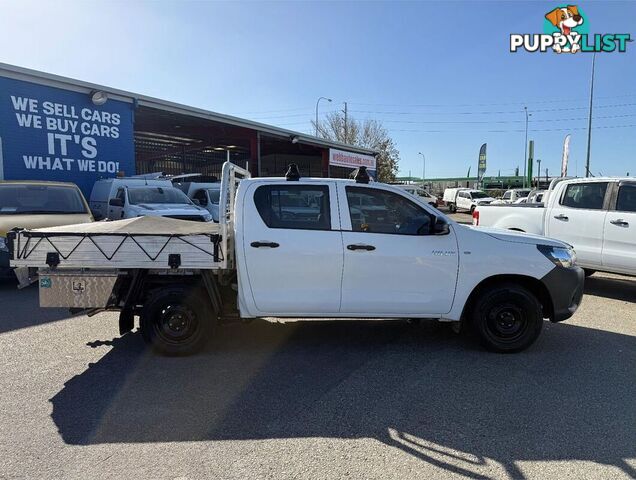 2019 TOYOTA HILUX WORKMATE TGN121R UTILITY