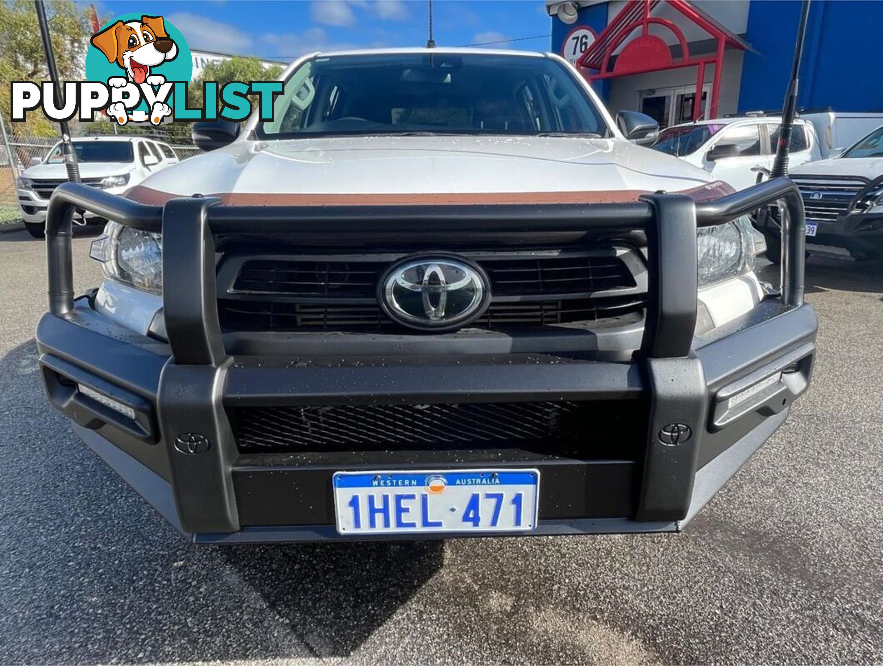 2020 TOYOTA HILUX SR GUN126R UTILITY