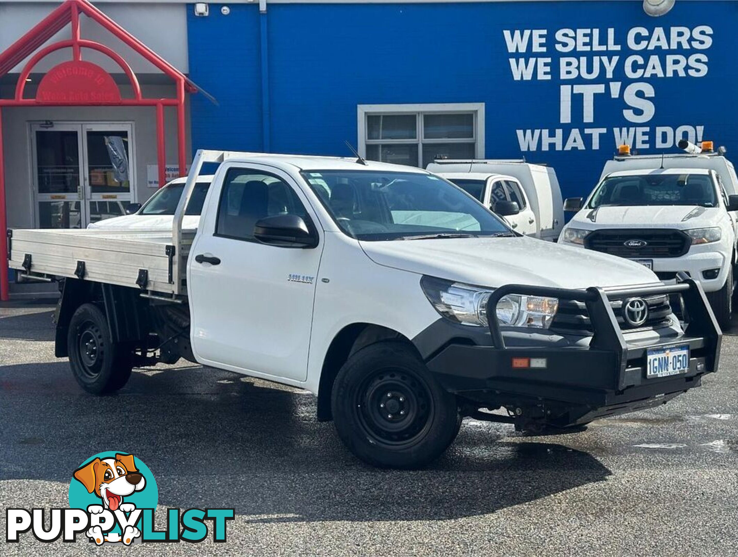 2018 TOYOTA HILUX WORKMATE GUN122R CAB CHASSIS