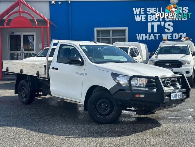 2018 TOYOTA HILUX WORKMATE GUN122R CAB CHASSIS