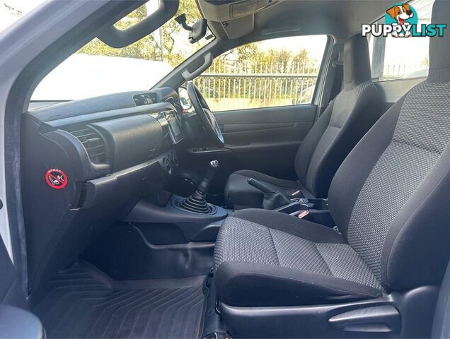 2018 TOYOTA HILUX WORKMATE GUN122R CAB CHASSIS