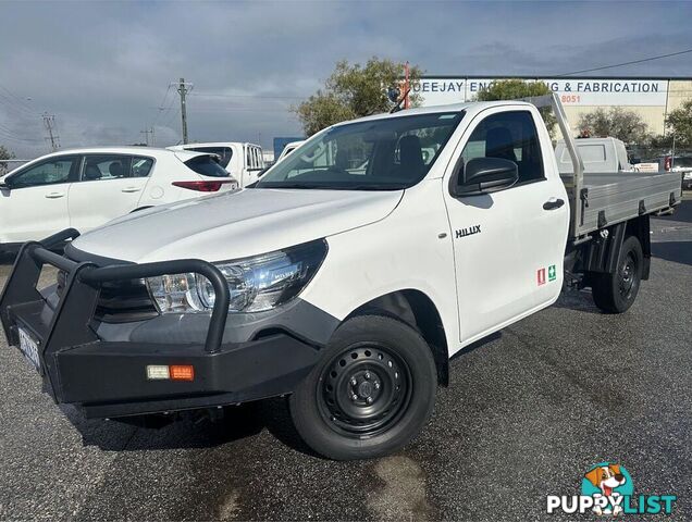 2018 TOYOTA HILUX WORKMATE GUN122R CAB CHASSIS