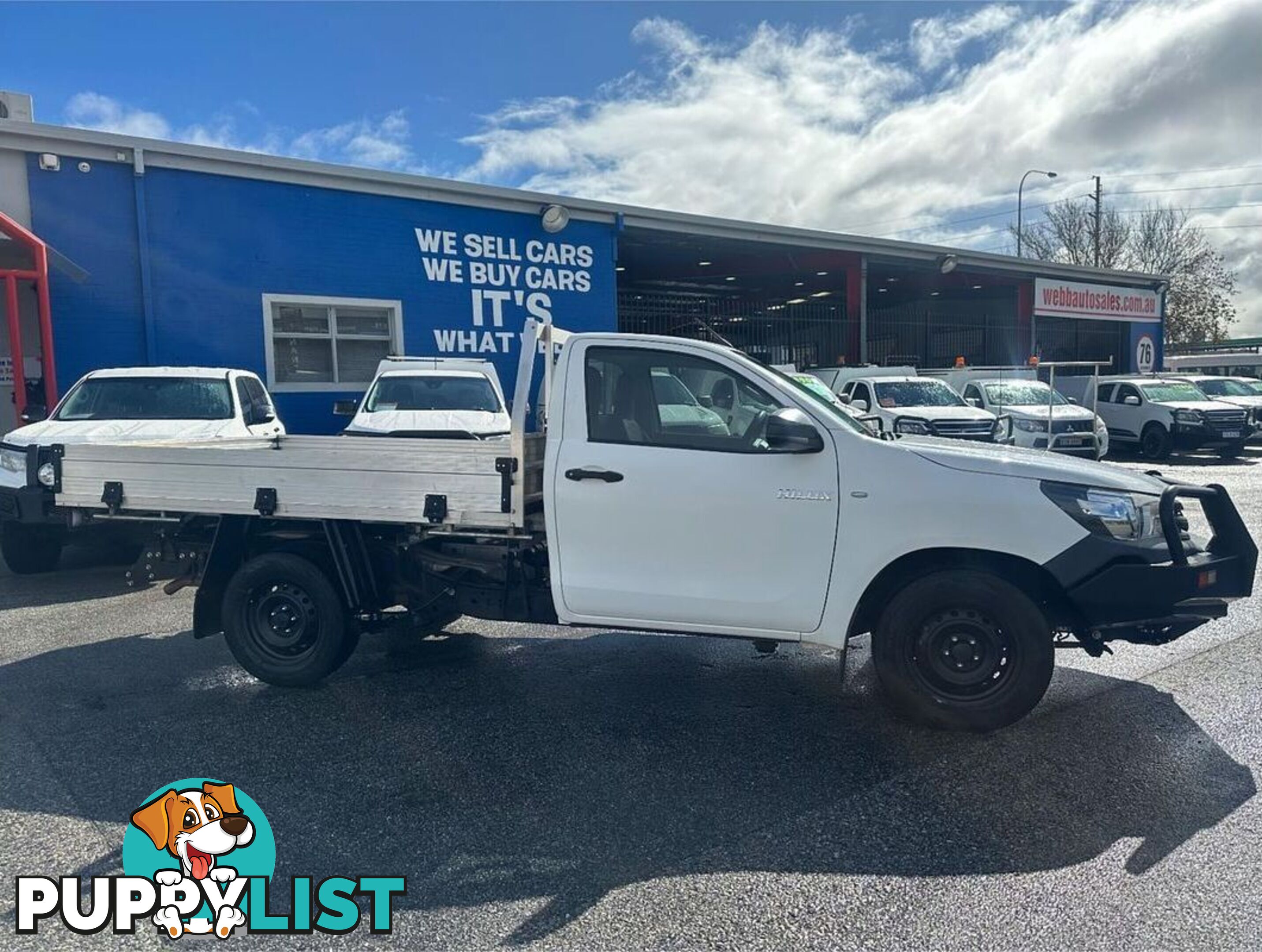 2018 TOYOTA HILUX WORKMATE GUN122R CAB CHASSIS