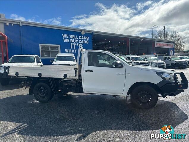 2018 TOYOTA HILUX WORKMATE GUN122R CAB CHASSIS