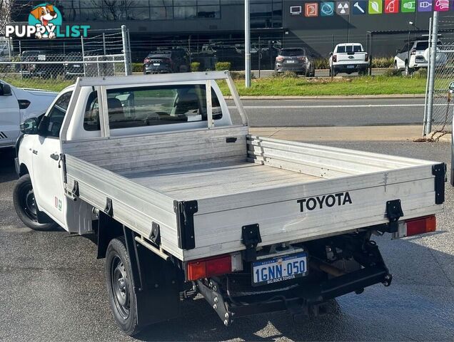 2018 TOYOTA HILUX WORKMATE GUN122R CAB CHASSIS