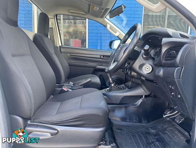 2018 TOYOTA HILUX WORKMATE GUN122R CAB CHASSIS
