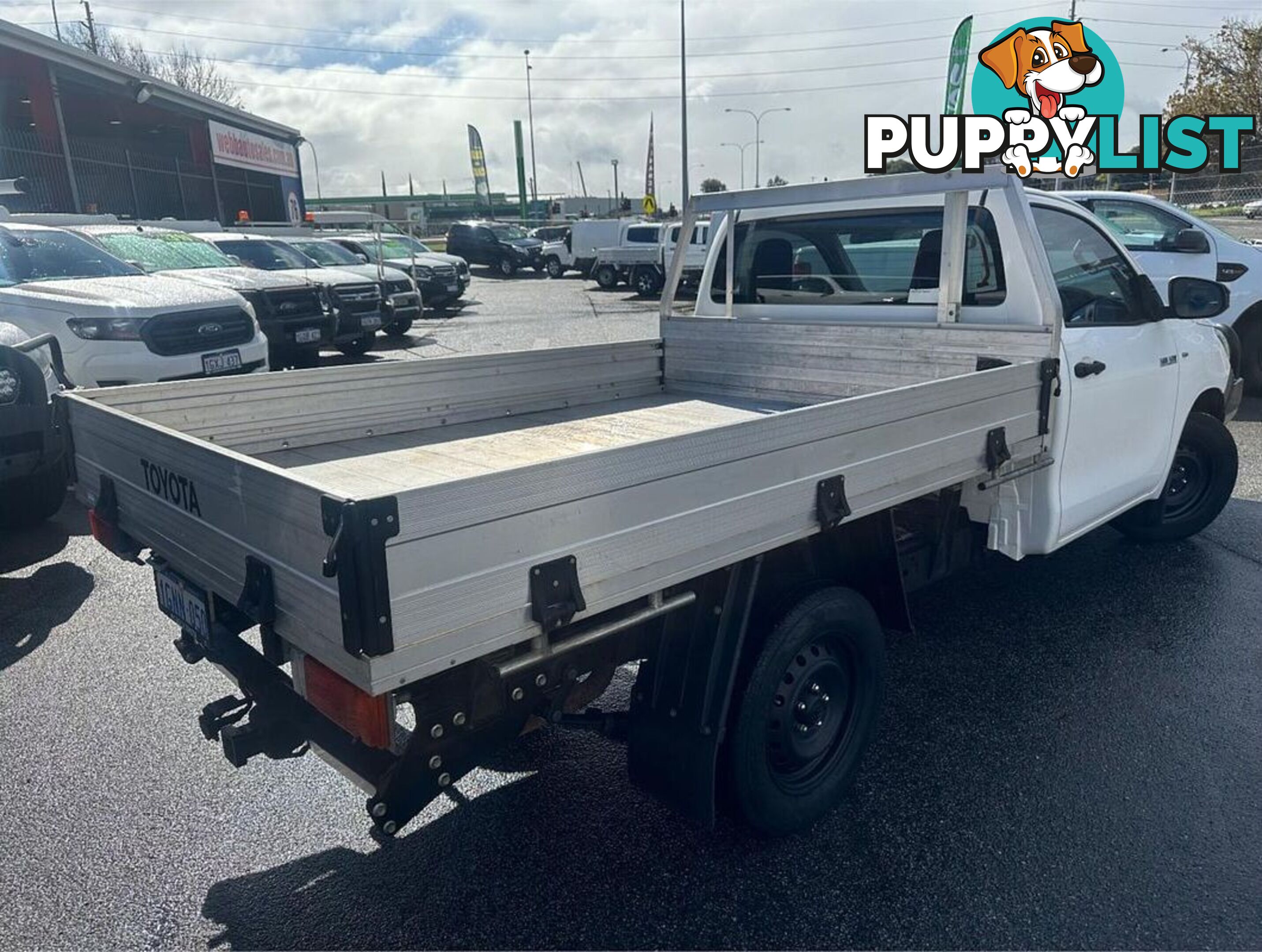 2018 TOYOTA HILUX WORKMATE GUN122R CAB CHASSIS