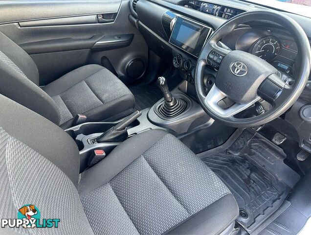2018 TOYOTA HILUX WORKMATE GUN122R CAB CHASSIS