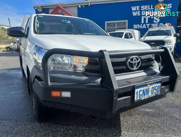 2018 TOYOTA HILUX WORKMATE GUN122R CAB CHASSIS