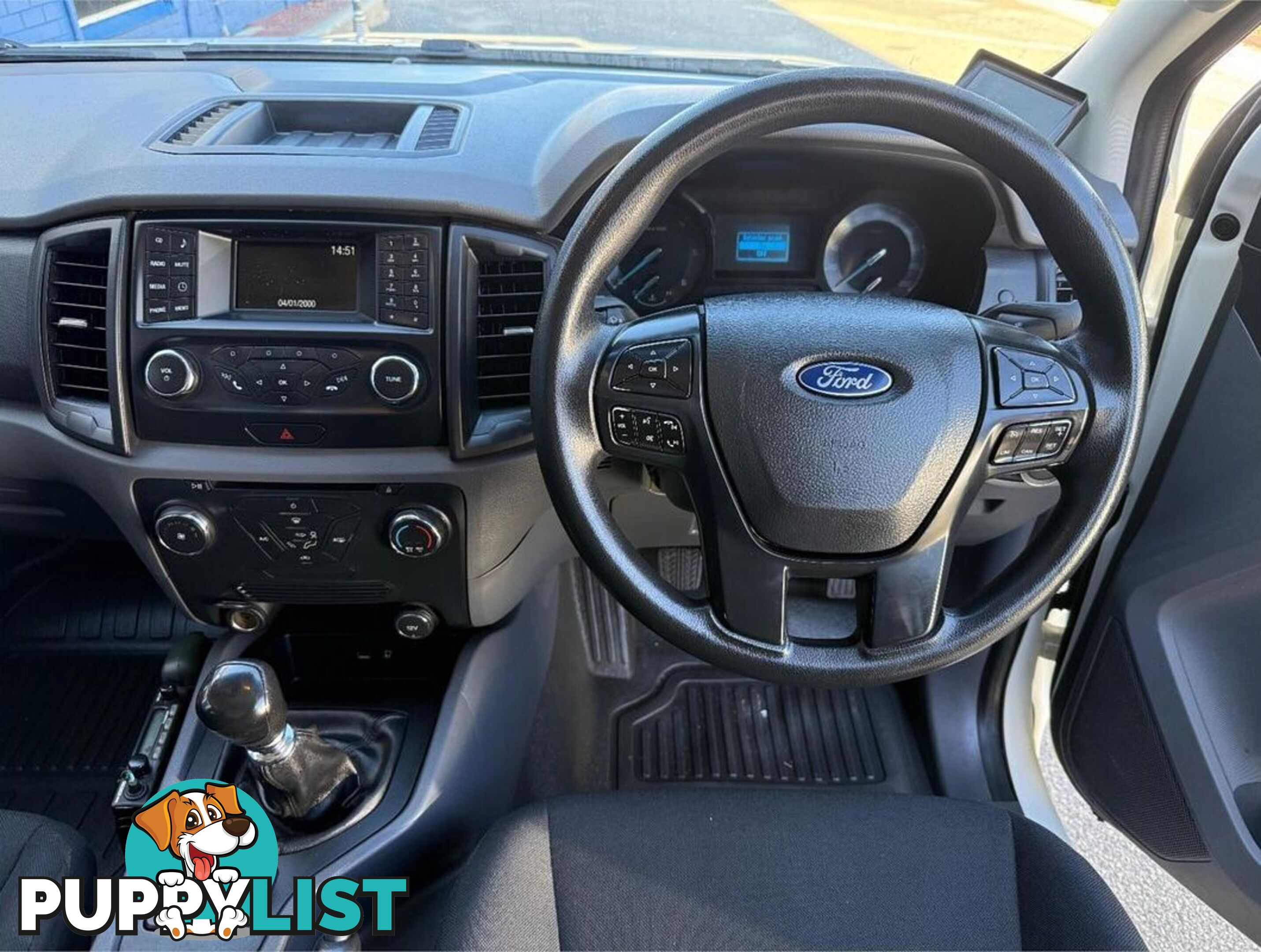 2016 FORD RANGER XL PX MKII CAB CHASSIS