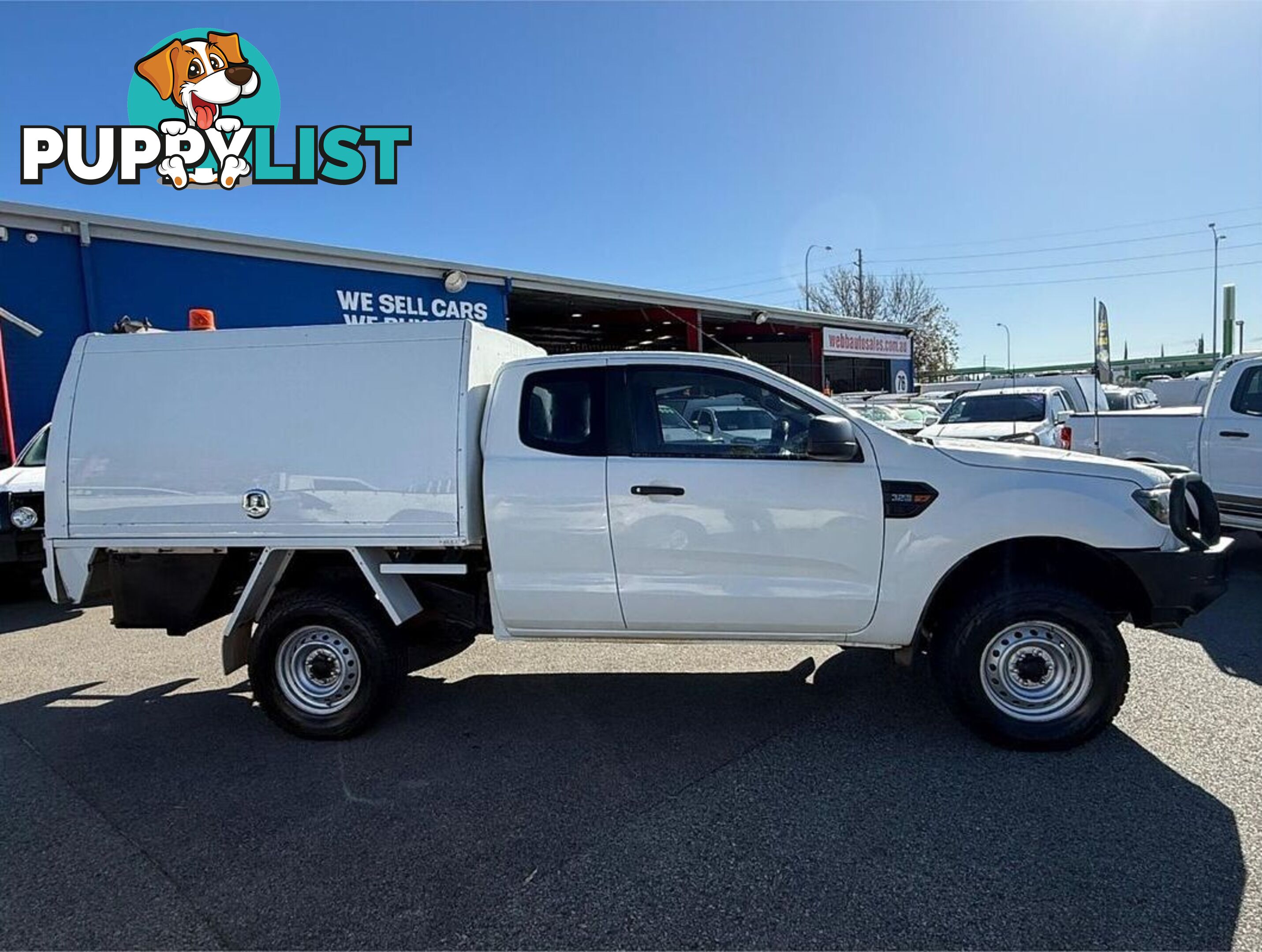 2016 FORD RANGER XL PX MKII CAB CHASSIS