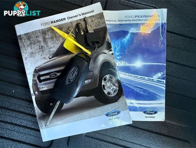 2016 FORD RANGER XL PX MKII CAB CHASSIS