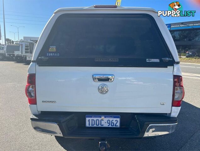 2007 HOLDEN RODEO LT RA UTILITY