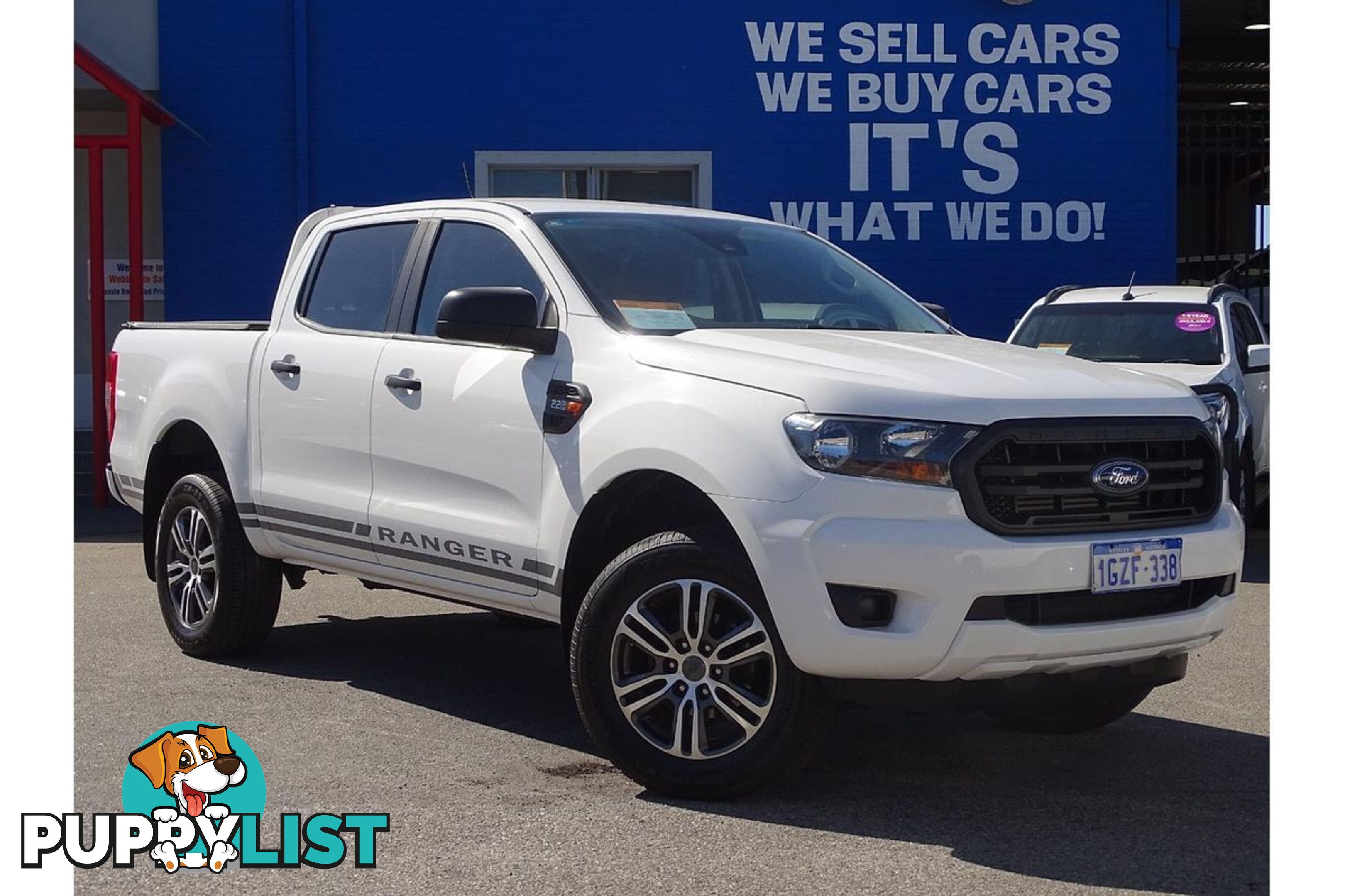 2020 FORD RANGER XL HI-RIDER PX MKIII UTILITY