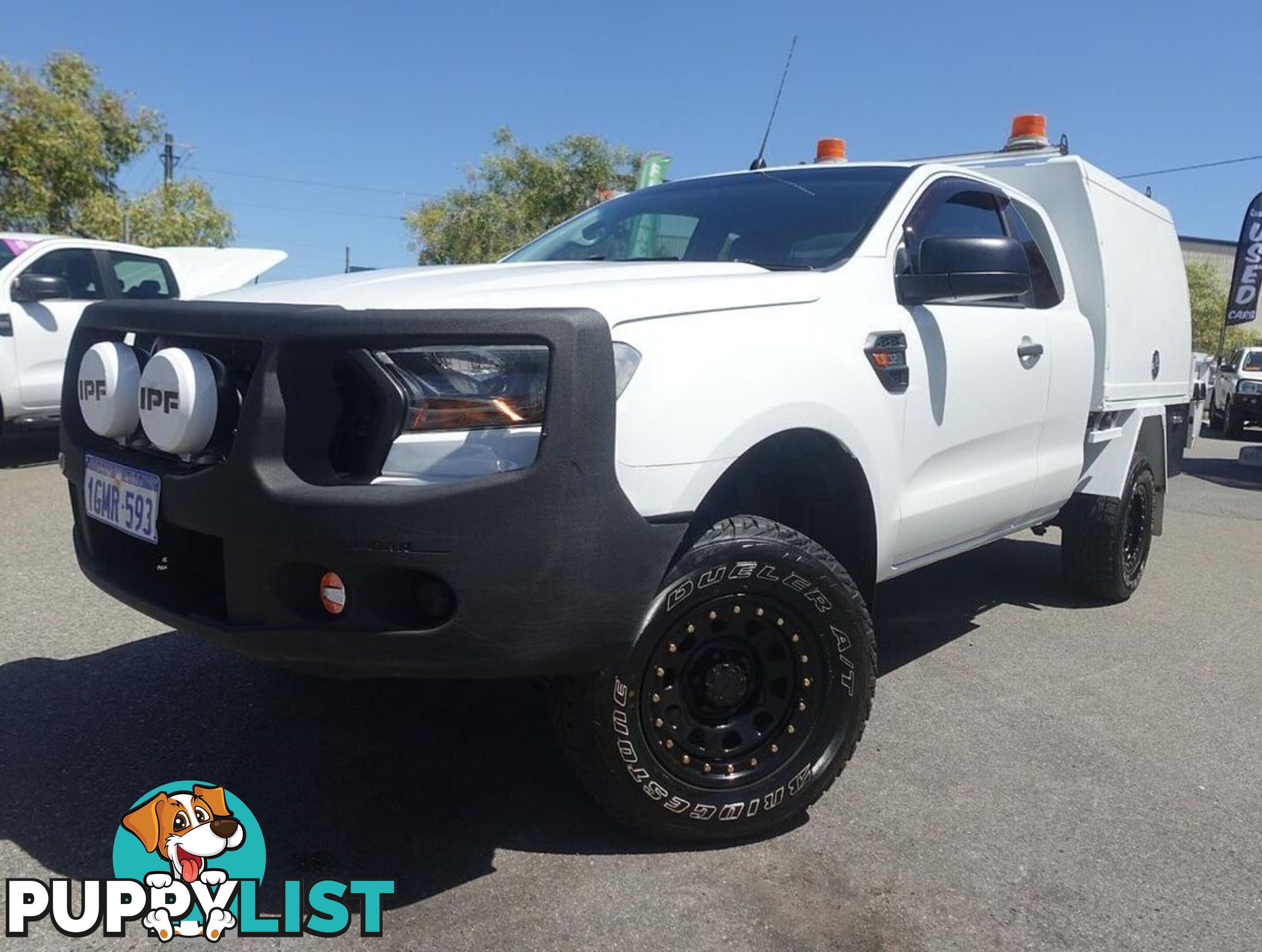 2018 FORD RANGER XL PX MKII CAB CHASSIS