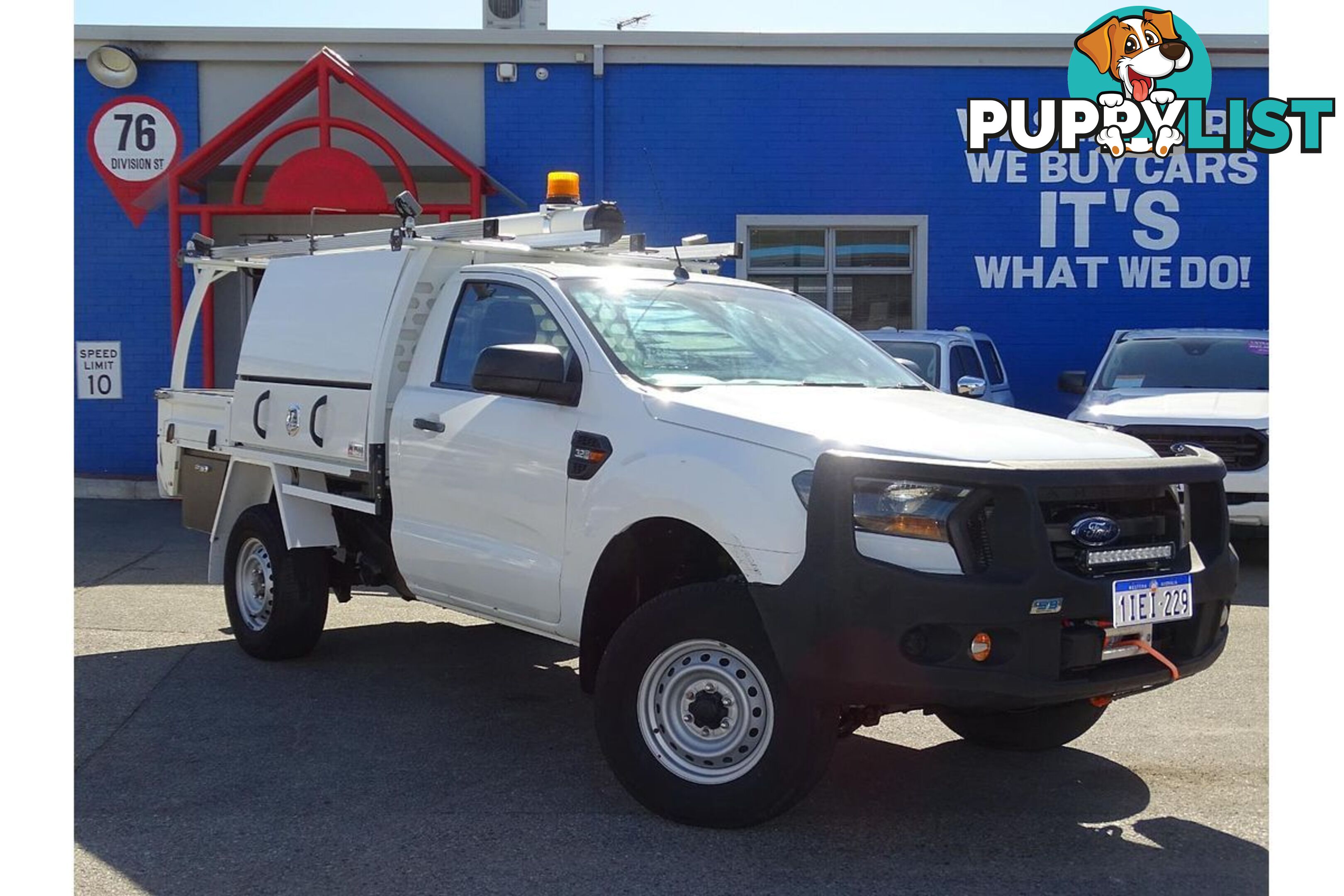 2018 FORD RANGER XL PX MKII CAB CHASSIS