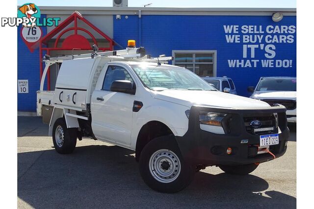 2018 FORD RANGER XL PX MKII CAB CHASSIS