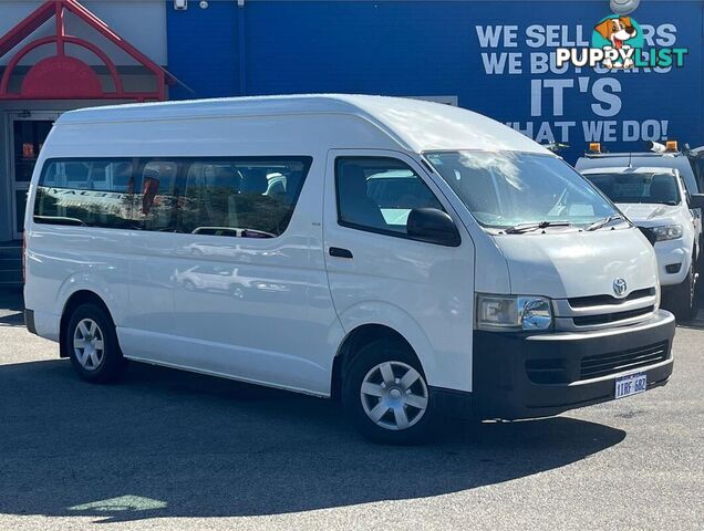 2010 TOYOTA HIACE COMMUTER TRH223R BUS