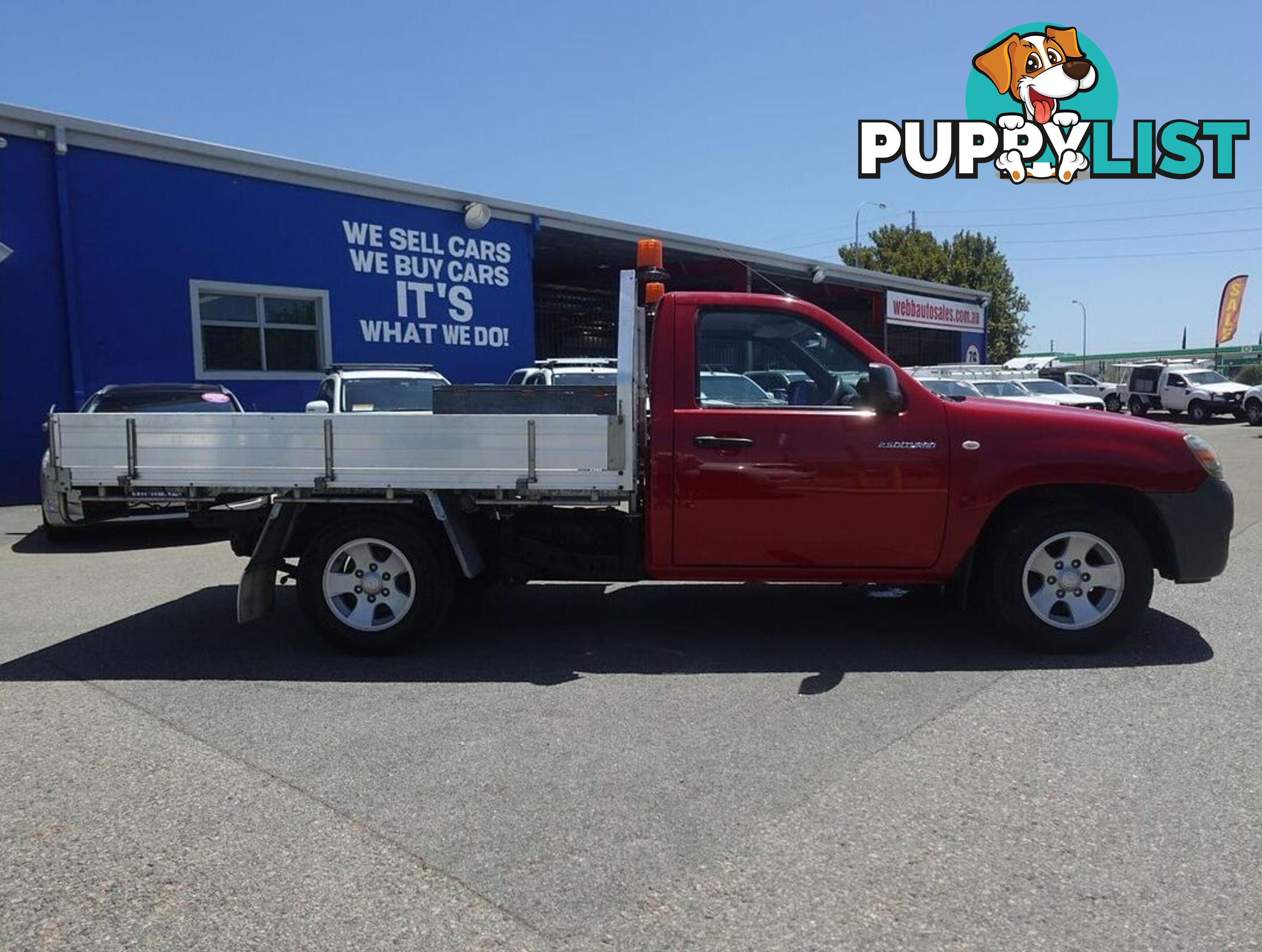 2007 MAZDA BT-50 DX UN CAB CHASSIS