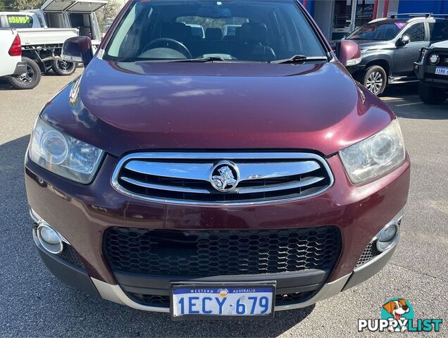 2012 HOLDEN CAPTIVA 7 LX CG SERIES II WAGON