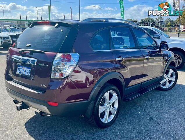 2012 HOLDEN CAPTIVA 7 LX CG SERIES II WAGON