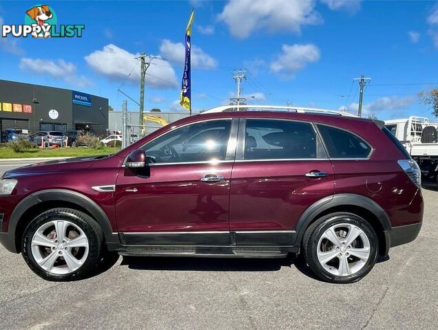 2012 HOLDEN CAPTIVA 7 LX CG SERIES II WAGON