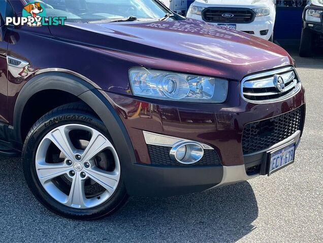 2012 HOLDEN CAPTIVA 7 LX CG SERIES II WAGON