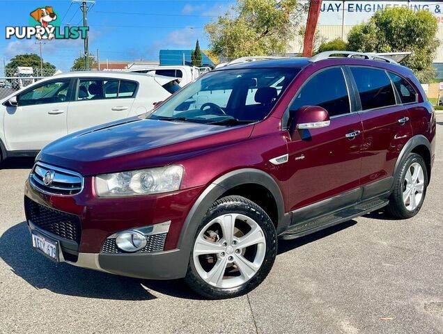 2012 HOLDEN CAPTIVA 7 LX CG SERIES II WAGON