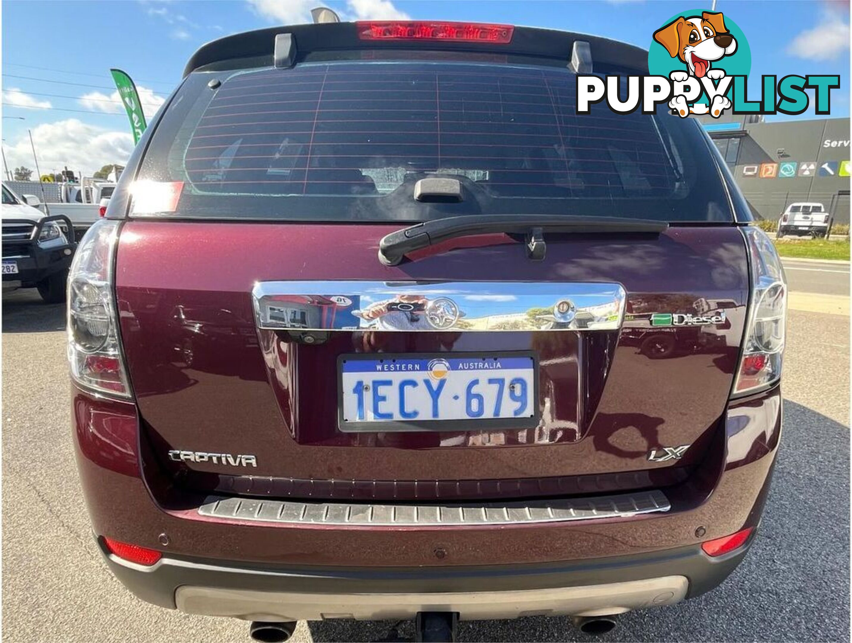 2012 HOLDEN CAPTIVA 7 LX CG SERIES II WAGON
