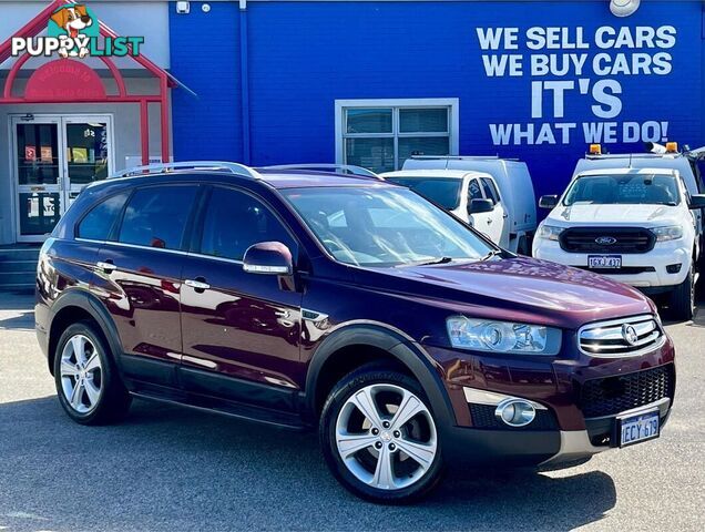 2012 HOLDEN CAPTIVA 7 LX CG SERIES II WAGON