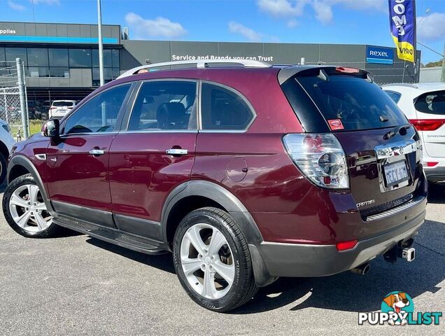 2012 HOLDEN CAPTIVA 7 LX CG SERIES II WAGON
