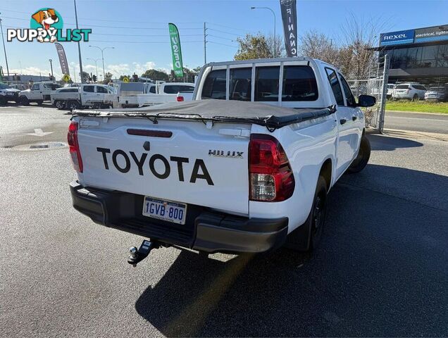 2019 TOYOTA HILUX WORKMATE TGN121R UTILITY