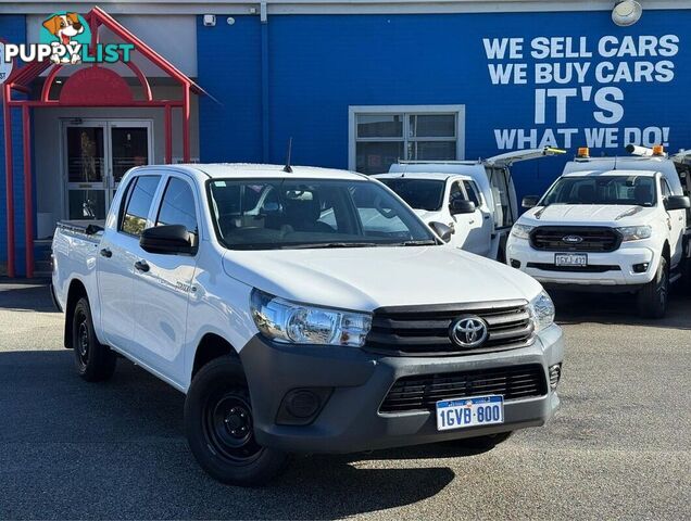 2019 TOYOTA HILUX WORKMATE TGN121R UTILITY