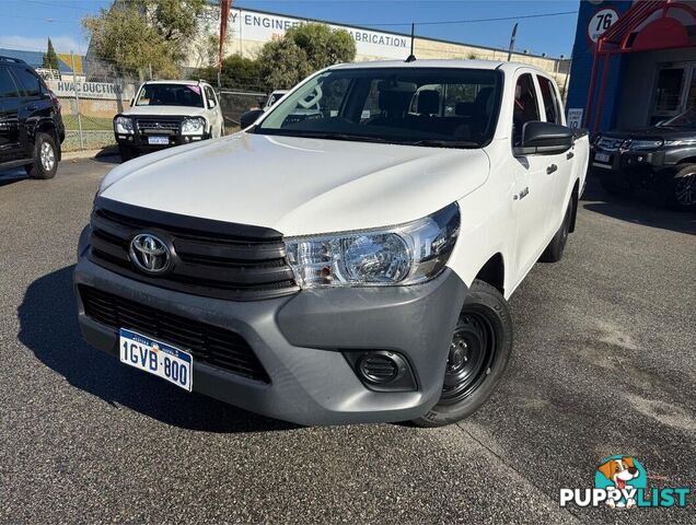 2019 TOYOTA HILUX WORKMATE TGN121R UTILITY