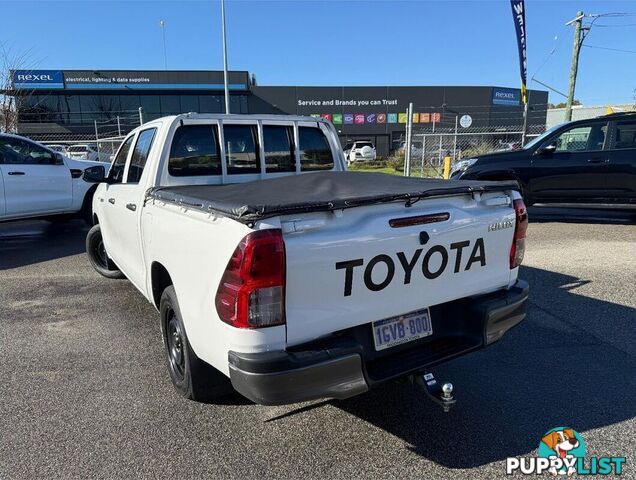 2019 TOYOTA HILUX WORKMATE TGN121R UTILITY