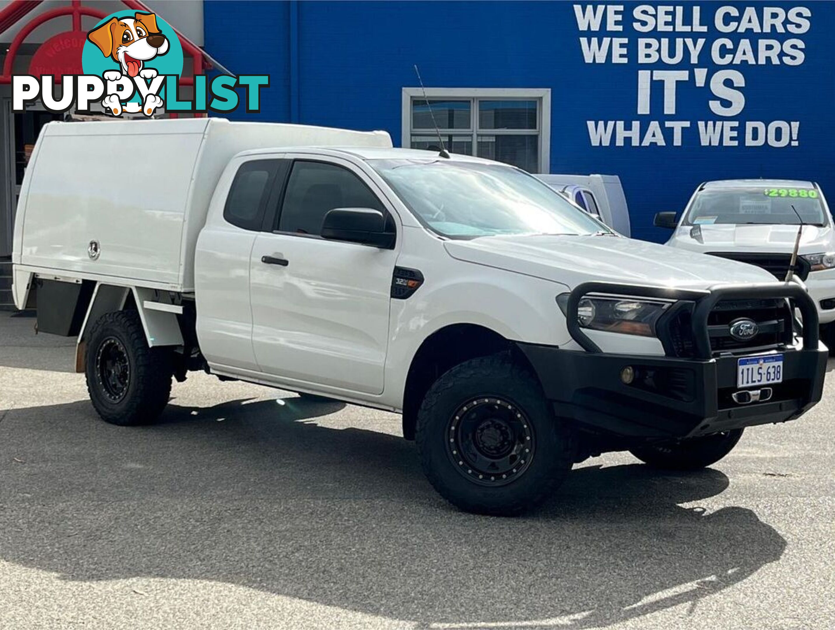 2018 FORD RANGER XL PX MKII CAB CHASSIS