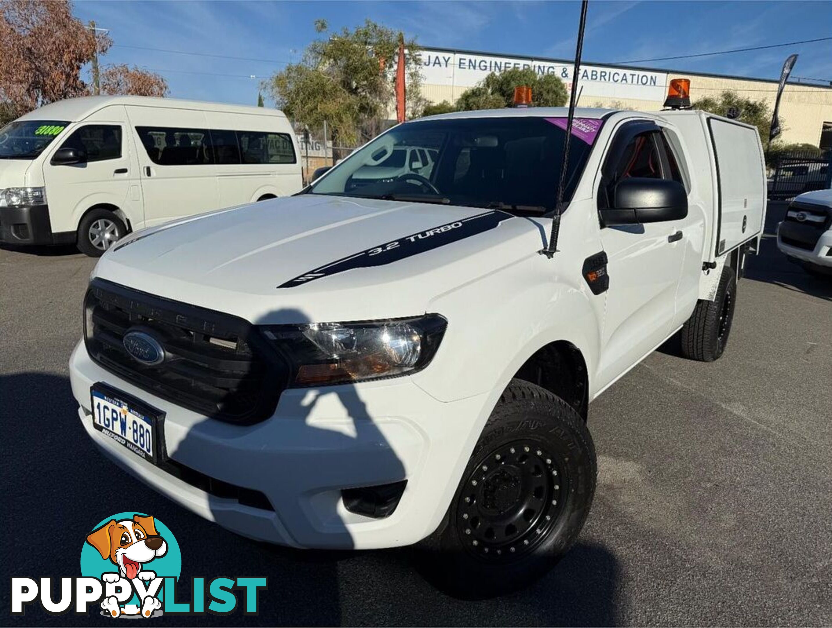2018 FORD RANGER XL PX MKIII CAB CHASSIS