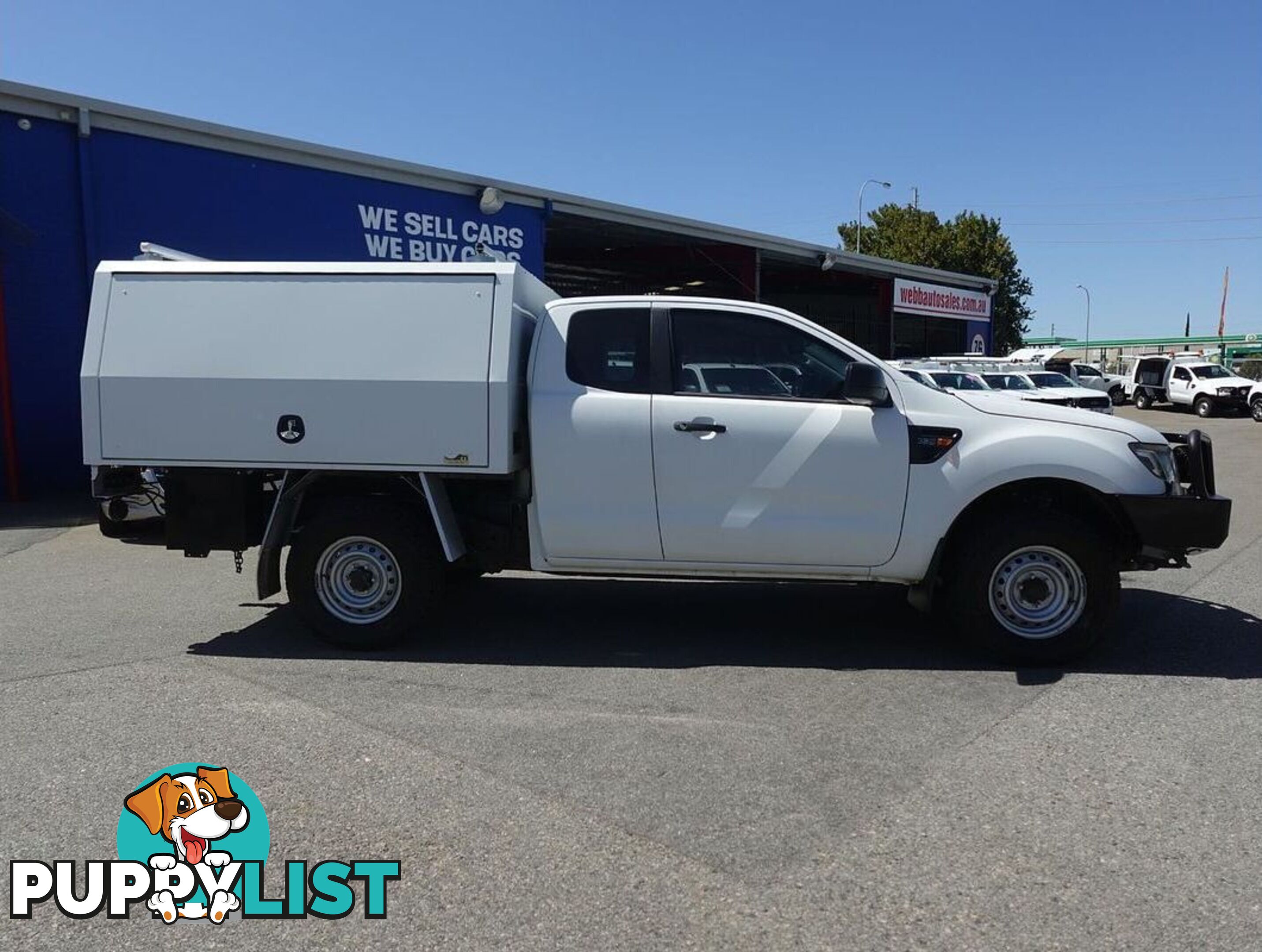 2014 FORD RANGER XL PX CAB CHASSIS