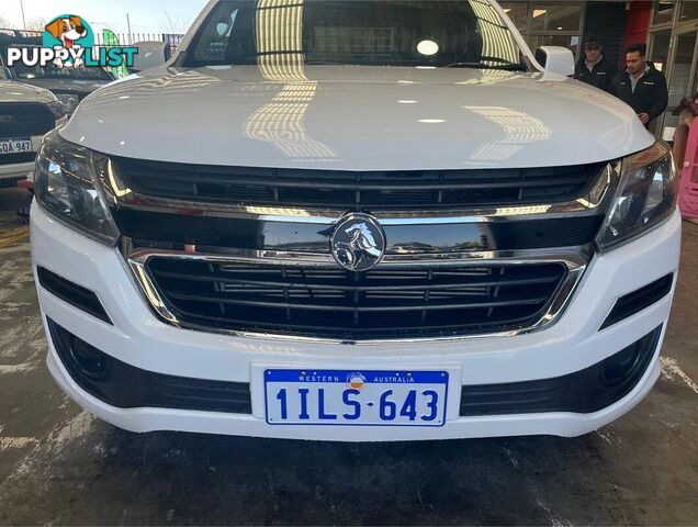 2019 HOLDEN COLORADO LS RG CAB CHASSIS