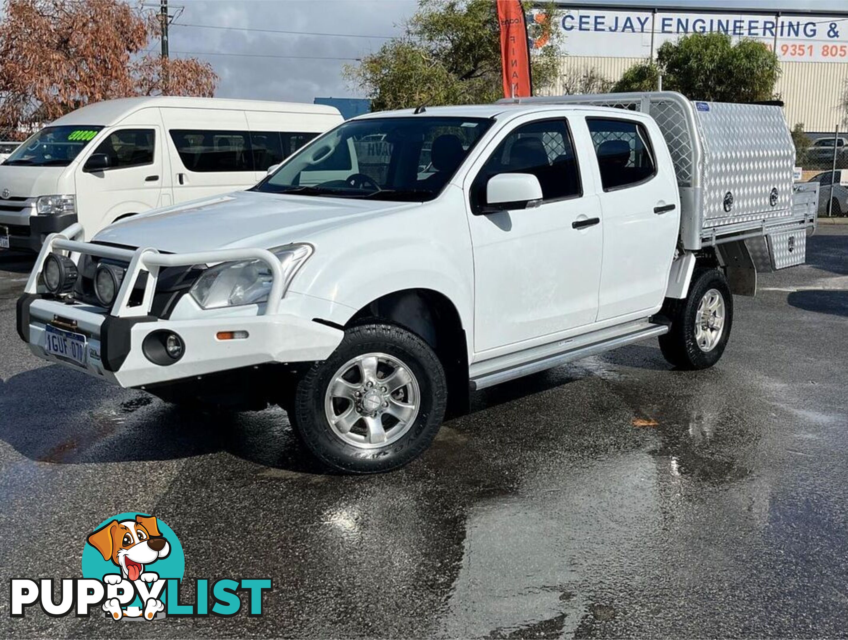 2018 ISUZU D-MAX SX  CAB CHASSIS
